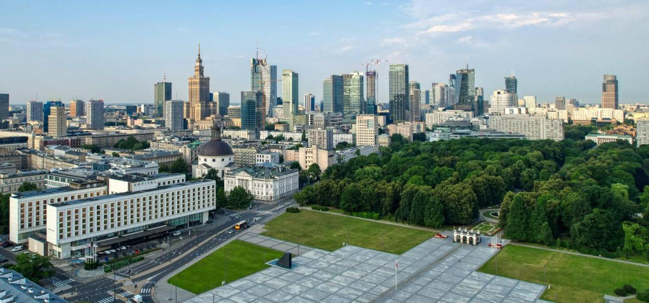 Super Apartament Green Rondo Onz Metro Nowe Wifi 300 Mb/S Aircondition Netflix Spotify Варшава Экстерьер фото